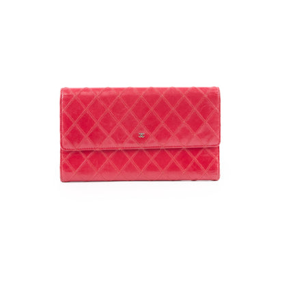 Chanel Long Wallet Red - photo 1