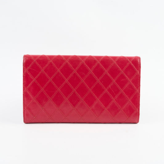 Chanel Long Wallet Red - photo 2