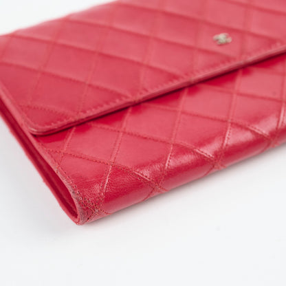 Chanel Long Wallet Red - photo 14