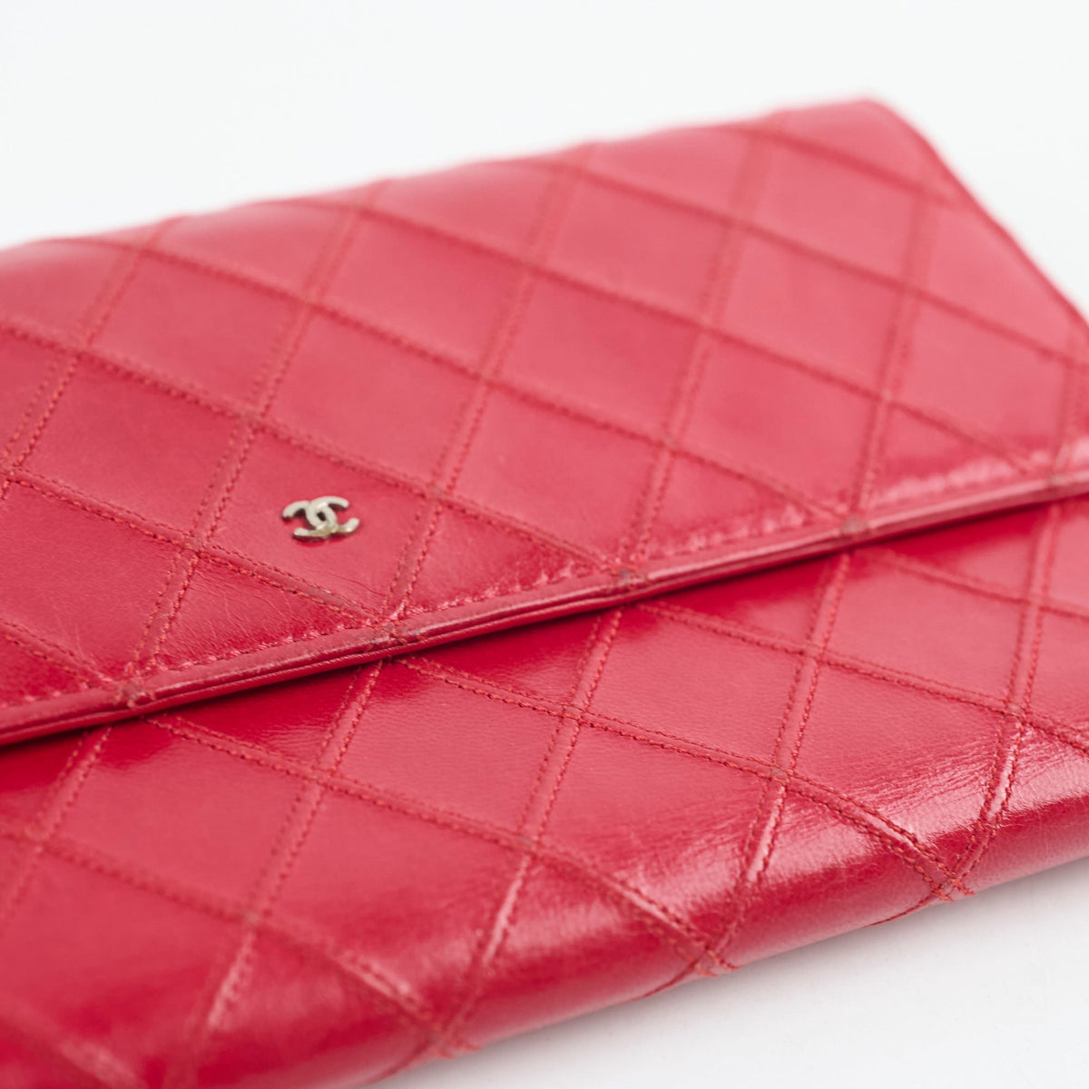 Chanel Long Wallet Red - photo 16