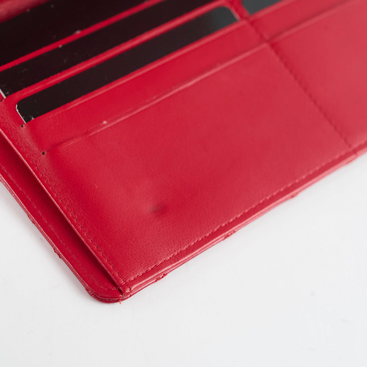 Chanel Long Wallet Red - photo 10