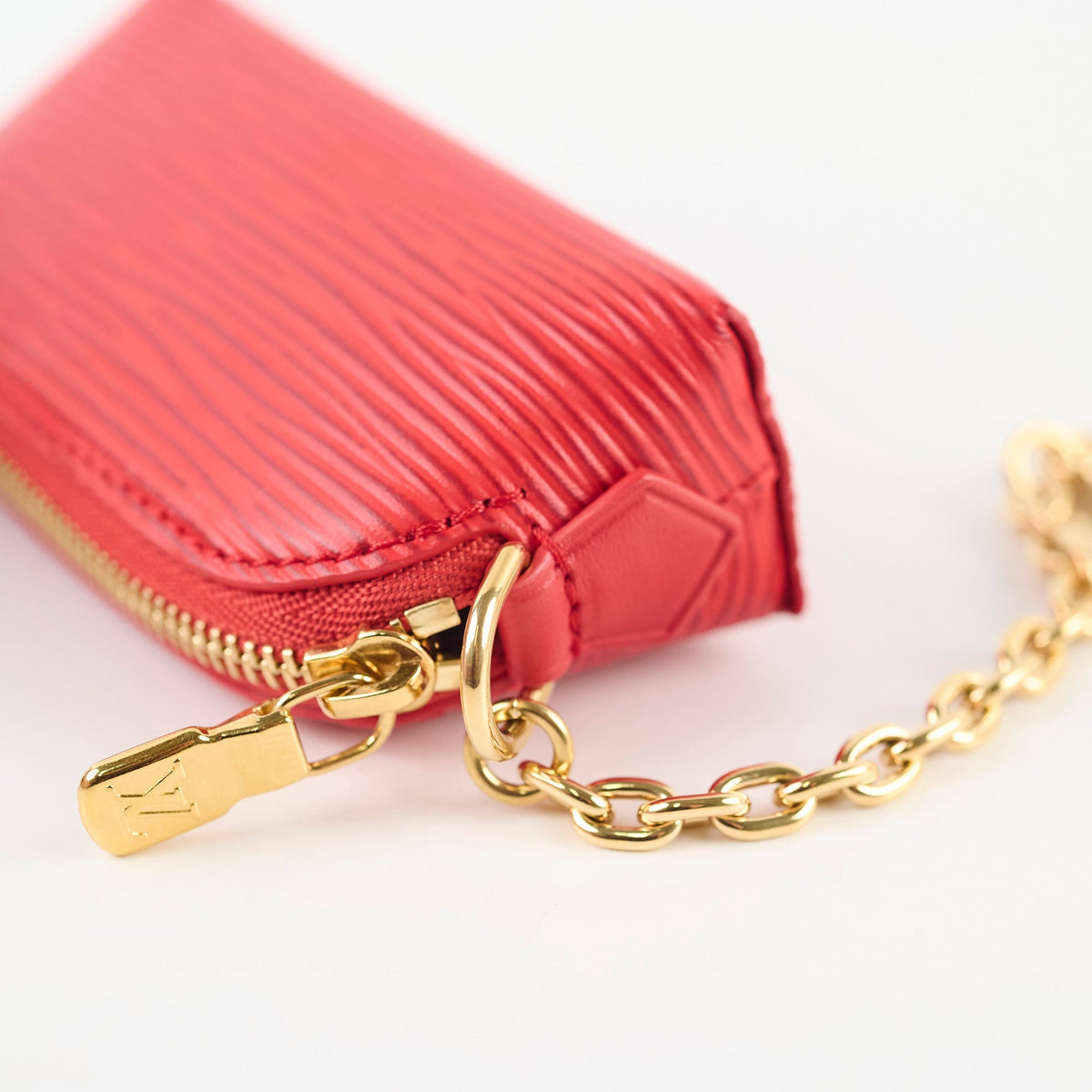 Louis Vuitton Cosmetic Lipstick Pouch Epi Red - photo 5