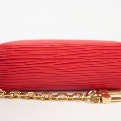 Louis Vuitton Cosmetic Lipstick Pouch Epi Red - photo 2