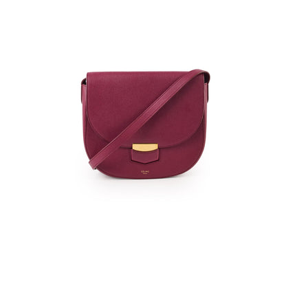 Celine Trotter Small Burgundy - photo 1