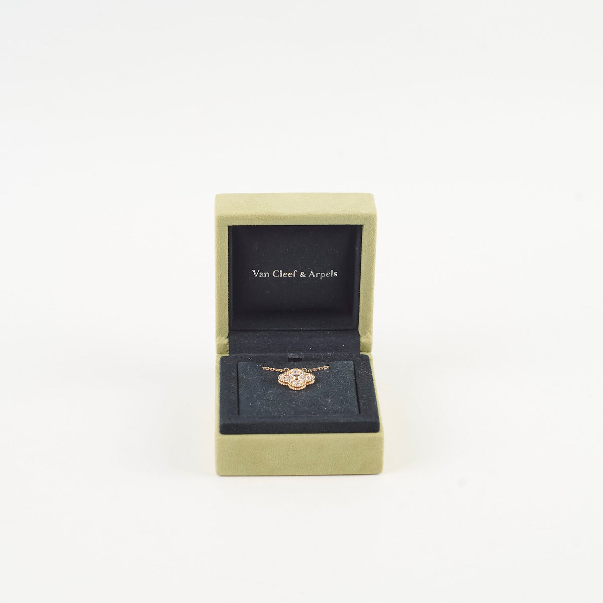 Van Cleef & Arpels Vintage Alhambra Diamond Necklace - photo 2