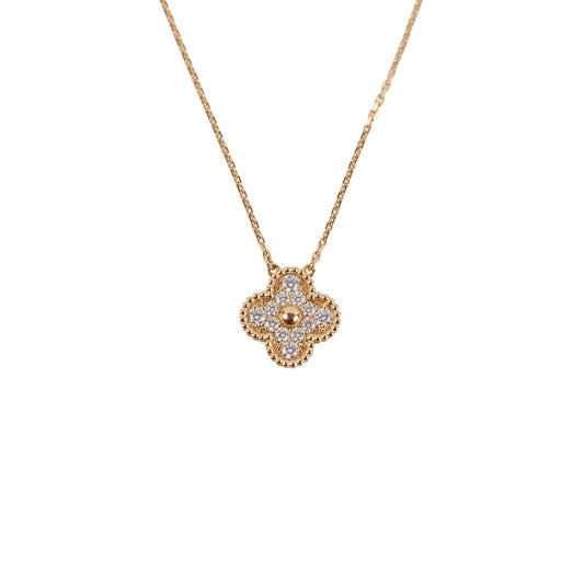 Van Cleef & Arpels Vintage Alhambra Diamond Necklace - photo 1