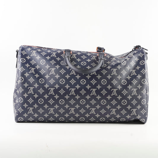 Louis Vuitton Upside Down Keepall Bandouliere 50 Navy - photo 2