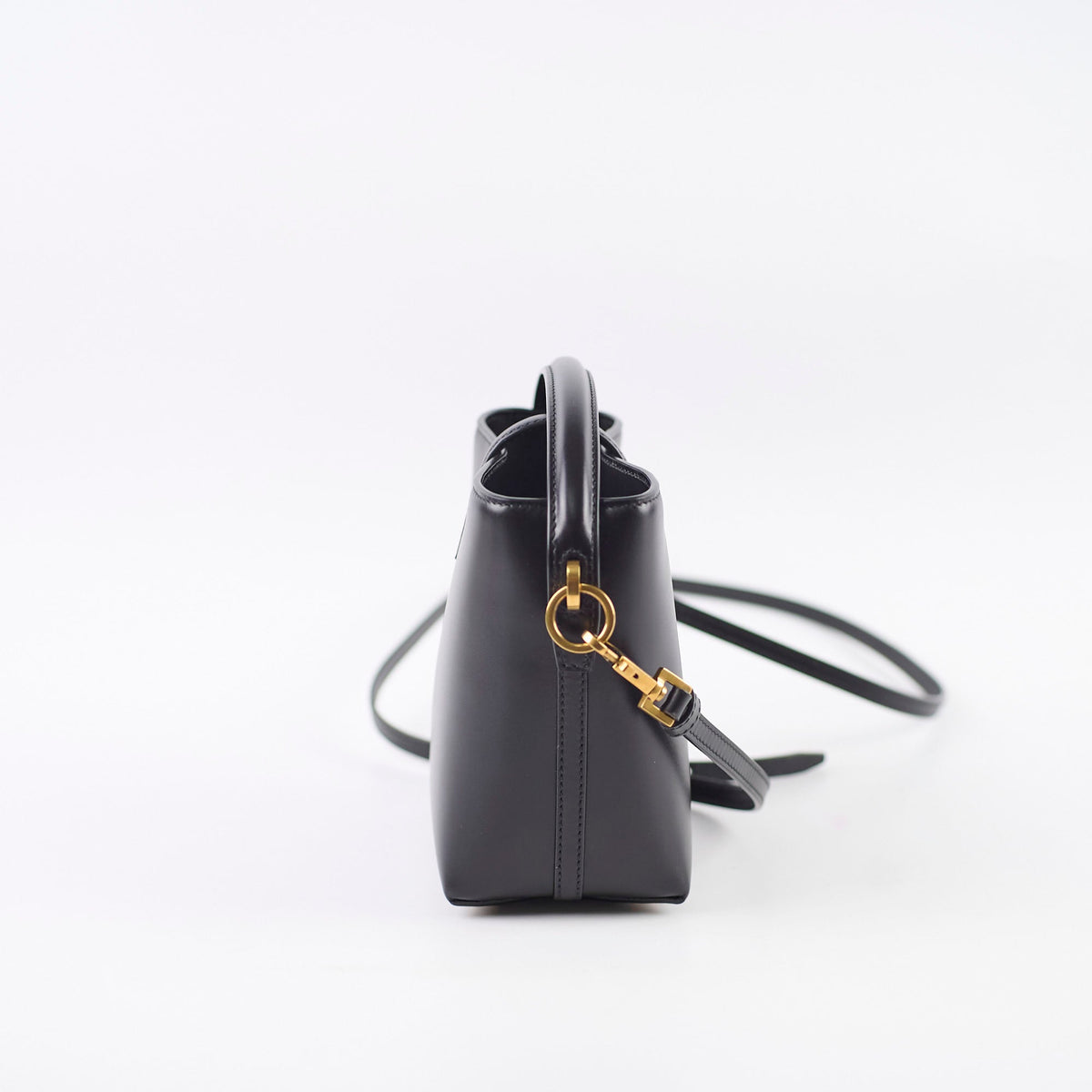 Saint Laurent Le 37 Mini Bucket Bag Black - photo 3
