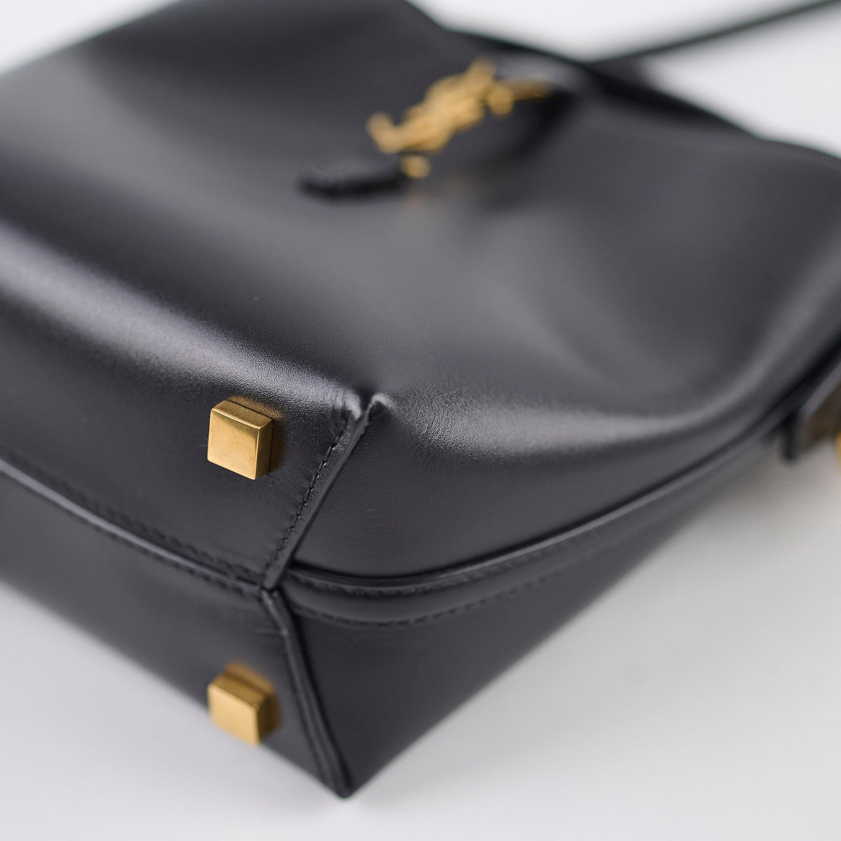 Saint Laurent Le 37 Mini Bucket Bag Black - photo 6