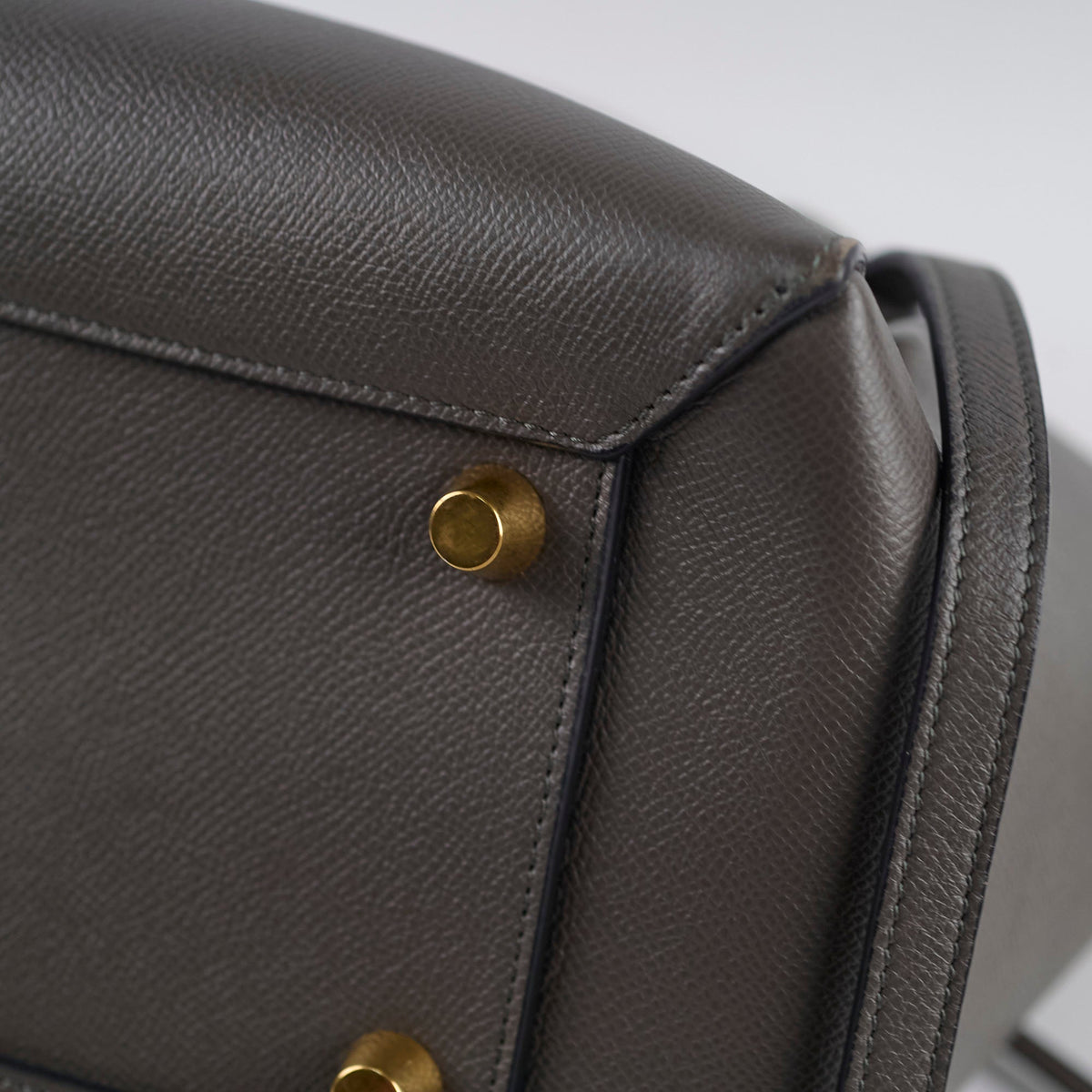 Celine Mini Belt Grey Bag - photo 6