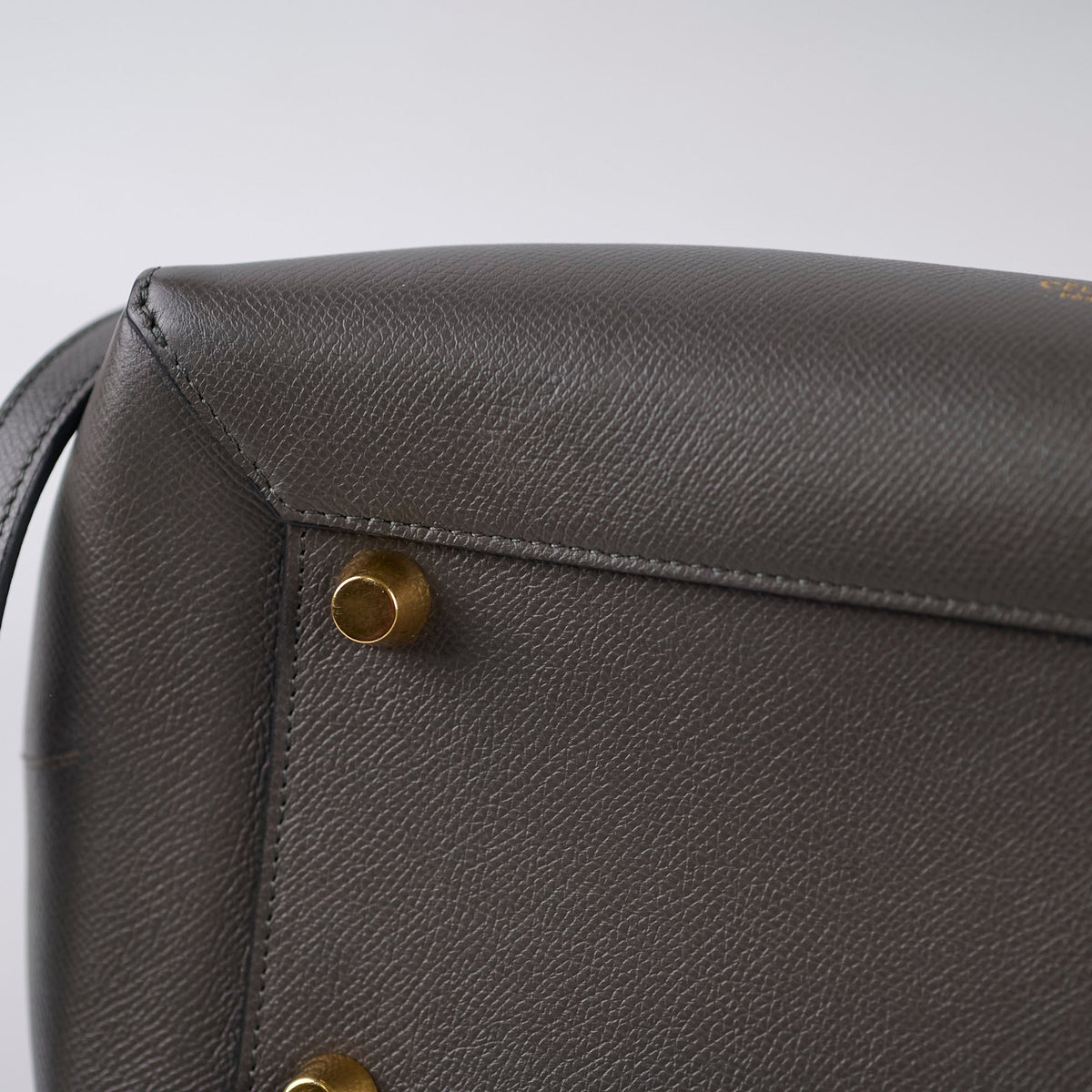 Celine Mini Belt Grey Bag - photo 7