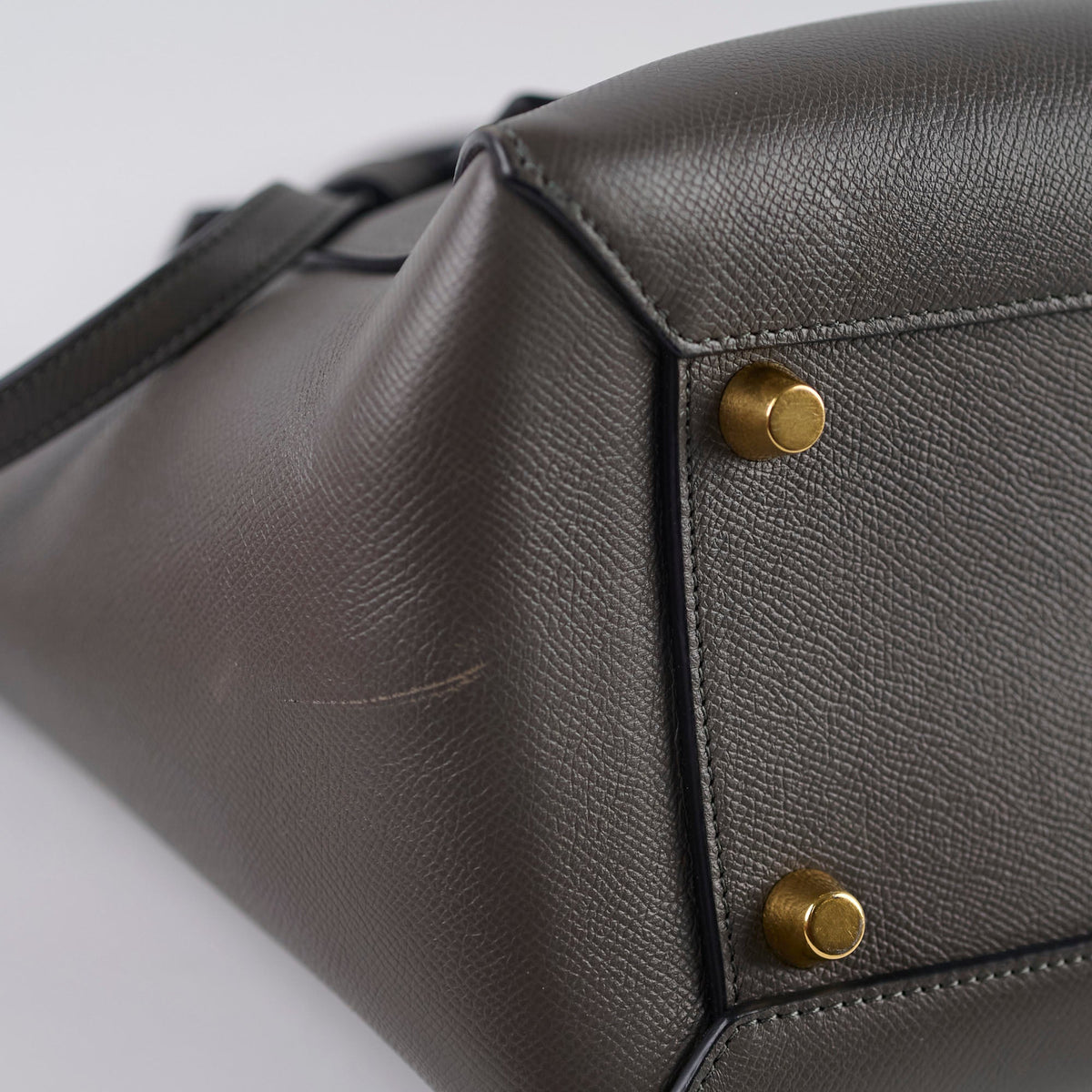 Celine Mini Belt Grey Bag - photo 8