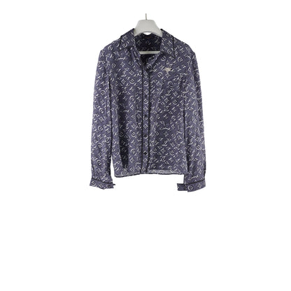 Louis Vuitton Straight Classic Monogram Silk Shirt Size 36 - photo 1