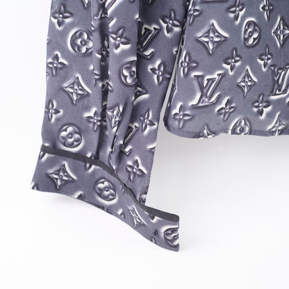 Louis Vuitton Straight Classic Monogram Silk Shirt Size 36 - photo 7