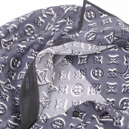 Louis Vuitton Straight Classic Monogram Silk Shirt Size 36 - photo 10
