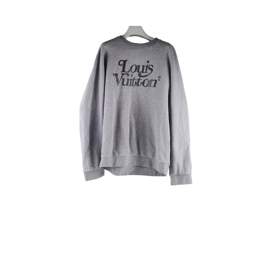Louis Vuitton x Nigo Squared LV Sweatshirt Grey Size M - photo 1