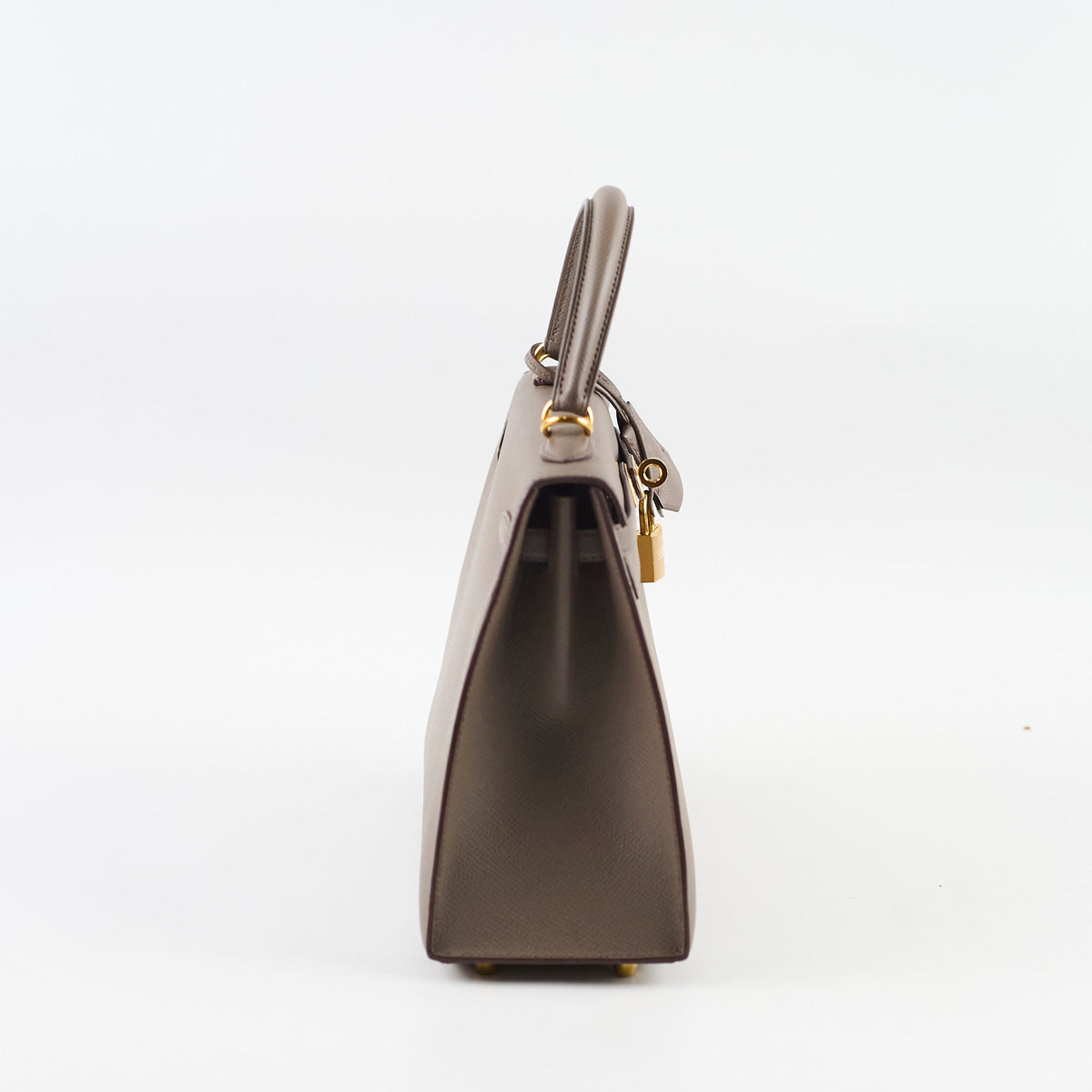 Hermes Kelly 25 Epsom Gris Etain - Stamp D - photo 2