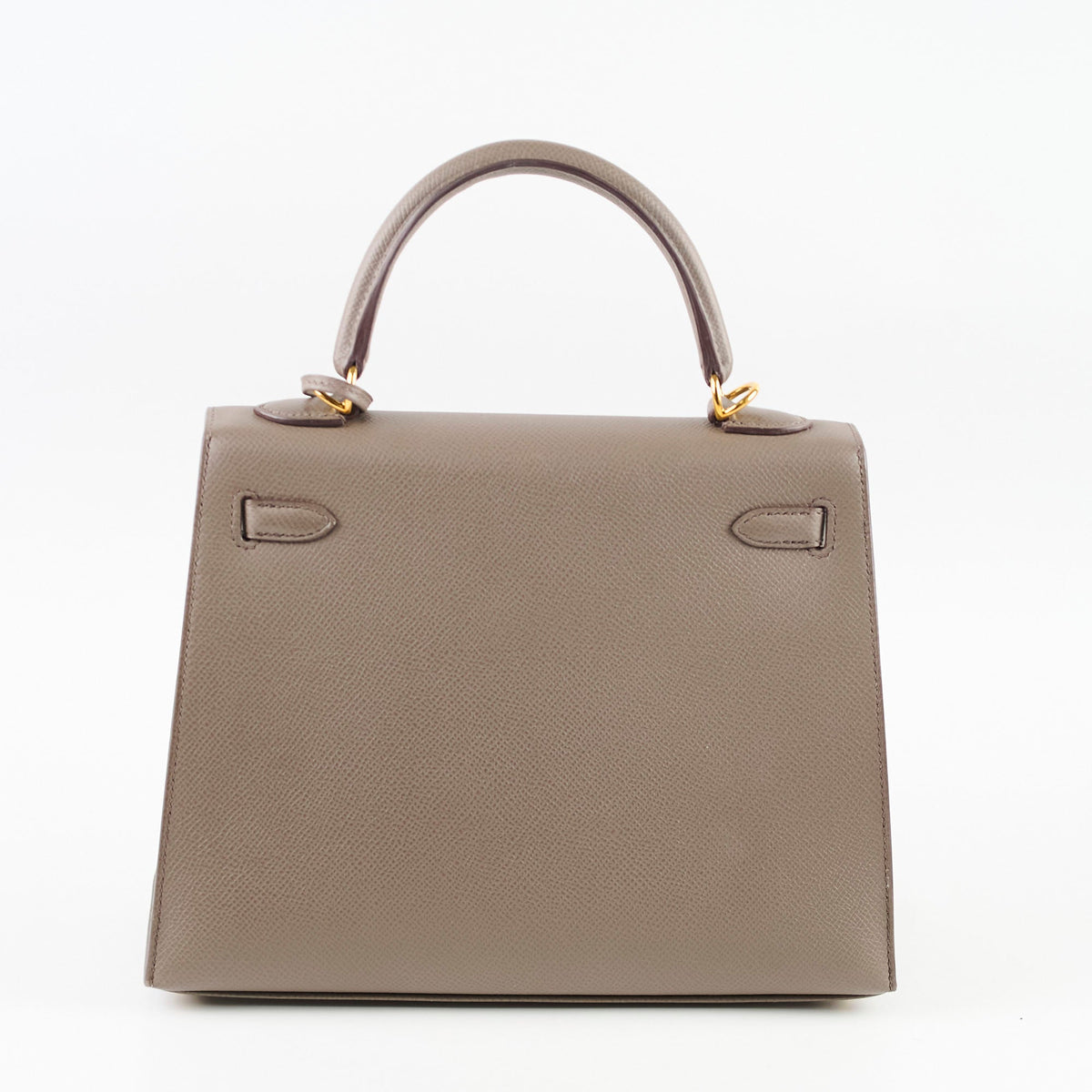 Hermes Kelly 25 Epsom Gris Etain - Stamp D - photo 3