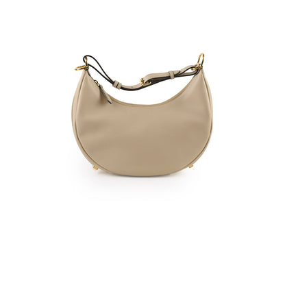 Fendi Fendigraphy Small Leather Hobo Beige - photo 1