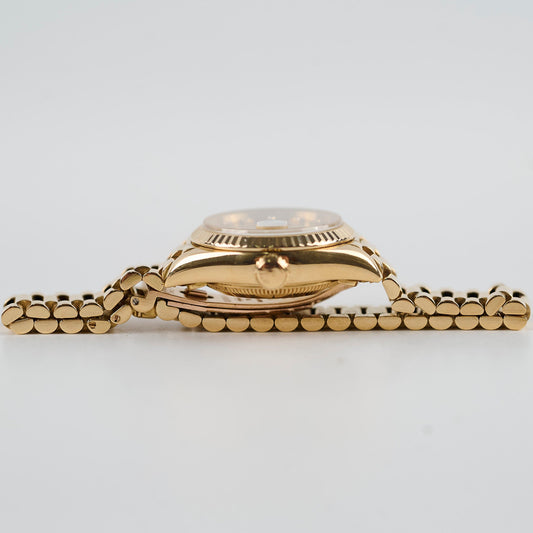 Rolex 26mm Datejust 18k Yellow Gold with Diamonds Watch - photo 2