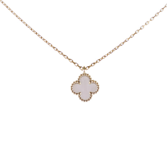 Van Cleef & Arpels Sweet Alhambra Pendant Necklace 18k Yellow Gold MOP 2023 - photo 1