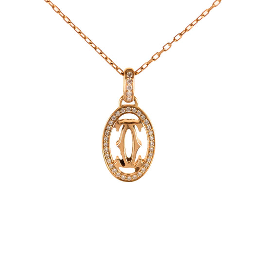 Cartier Logo Double C Necklace - photo 1