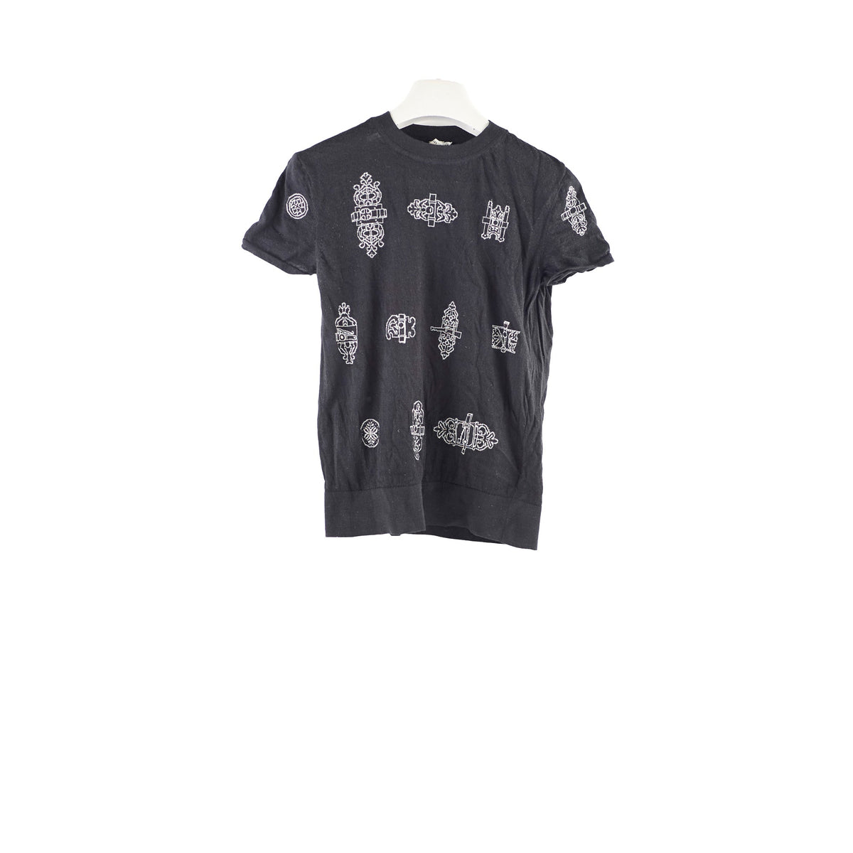 Hermes Pull Manches Courtes Top Size 36 - photo 1