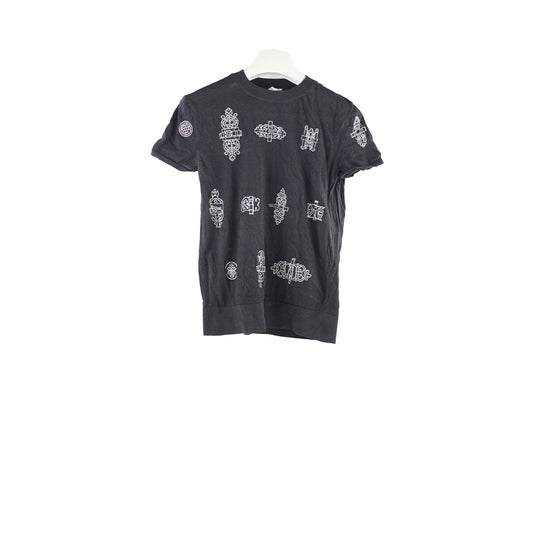 Hermes Pull Manches Courtes Top Size 36 - photo 1