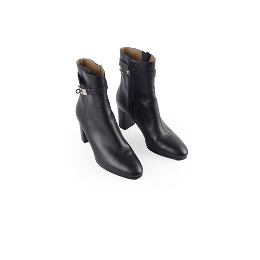 Hermes Saint Germain Ankle Boots Black Size 39.5 - photo 1