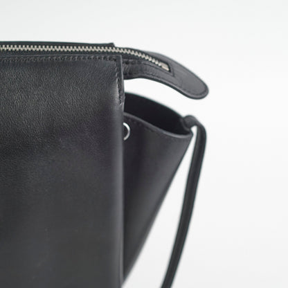 Celine TriFold Clutch On Chain Black Leather - photo 11
