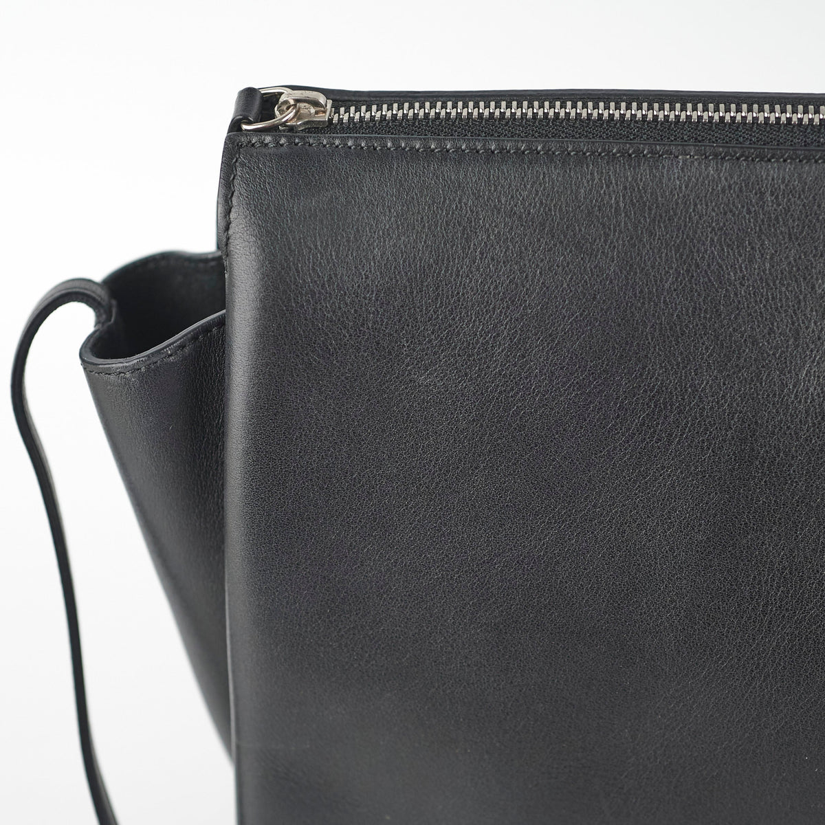 Celine TriFold Clutch On Chain Black Leather - photo 10