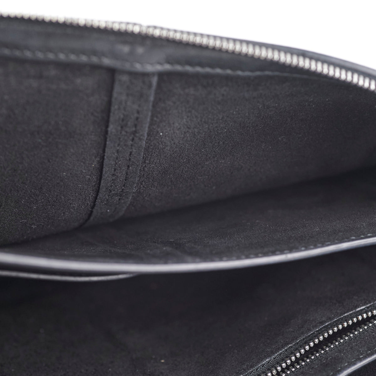 Celine TriFold Clutch On Chain Black Leather - photo 5