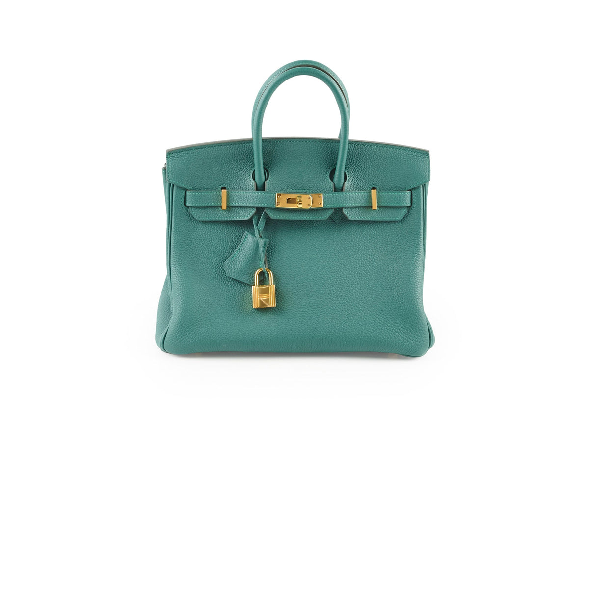 Hermes Birkin 25 Malachite C Stamp - photo 1