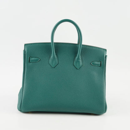 Hermes Birkin 25 Malachite C Stamp - photo 2