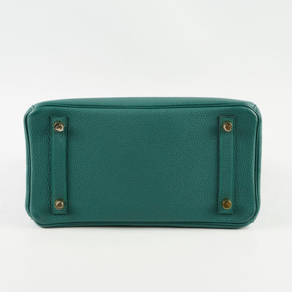 Hermes Birkin 25 Malachite C Stamp - photo 4