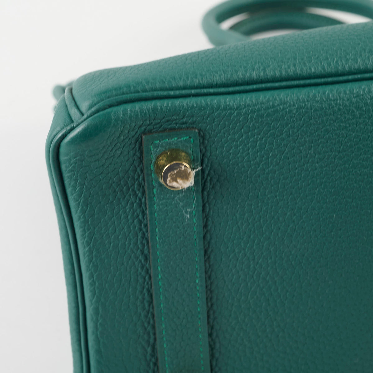 Hermes Birkin 25 Malachite C Stamp - photo 9
