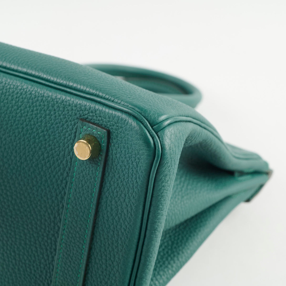 Hermes Birkin 25 Malachite C Stamp - photo 11