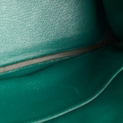 Hermes Birkin 25 Malachite C Stamp - photo 7