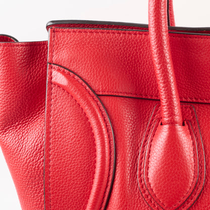 Celine Mini Luggage Red - photo 5