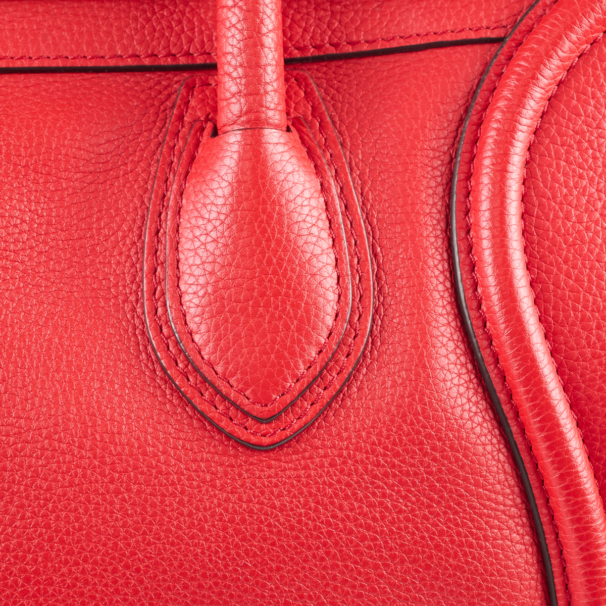 Celine Mini Luggage Red - photo 12