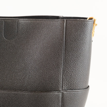 Celine Sangle Bucket Bag Black - photo 5
