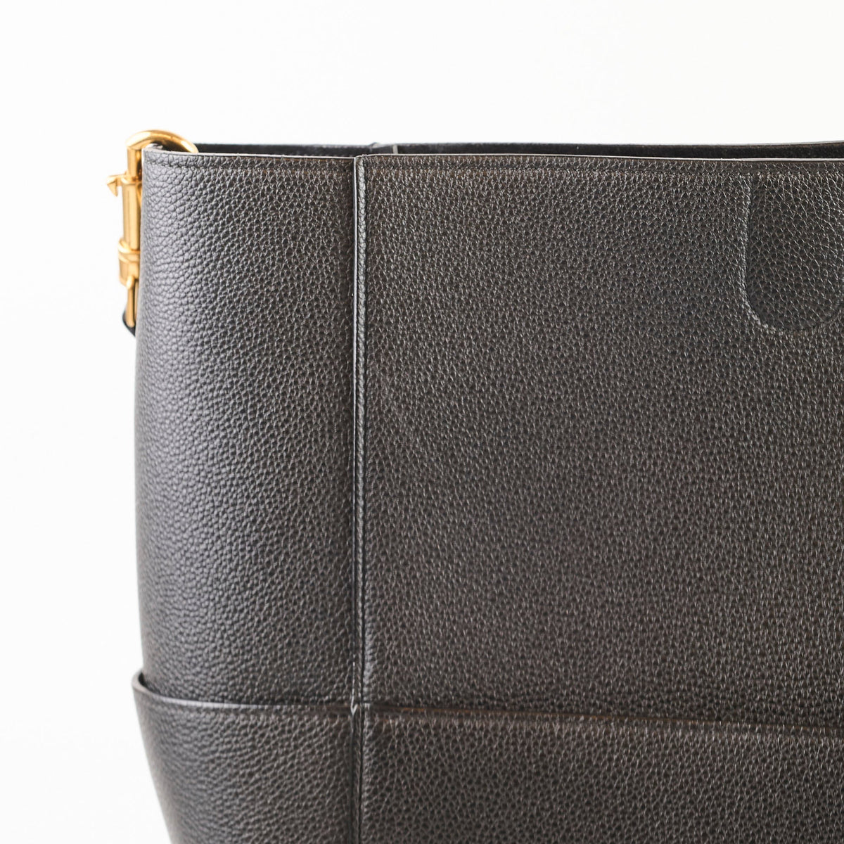Celine Sangle Bucket Bag Black - photo 7
