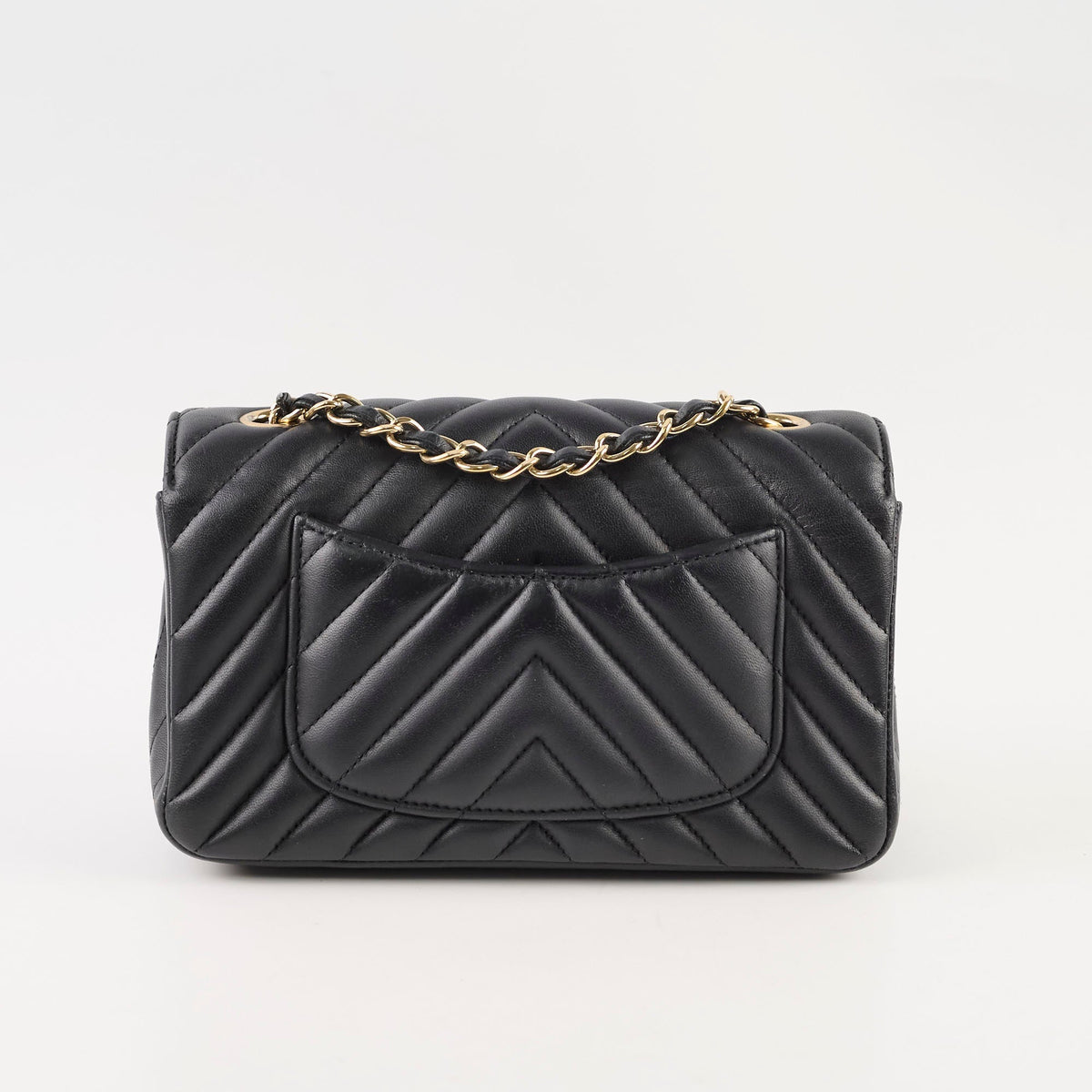 Chanel Mini Rectangular Chevron Black - Series 23 - photo 2
