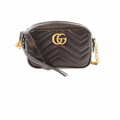 Gucci Mini Marmont Camera bag Black (2025) - photo 1