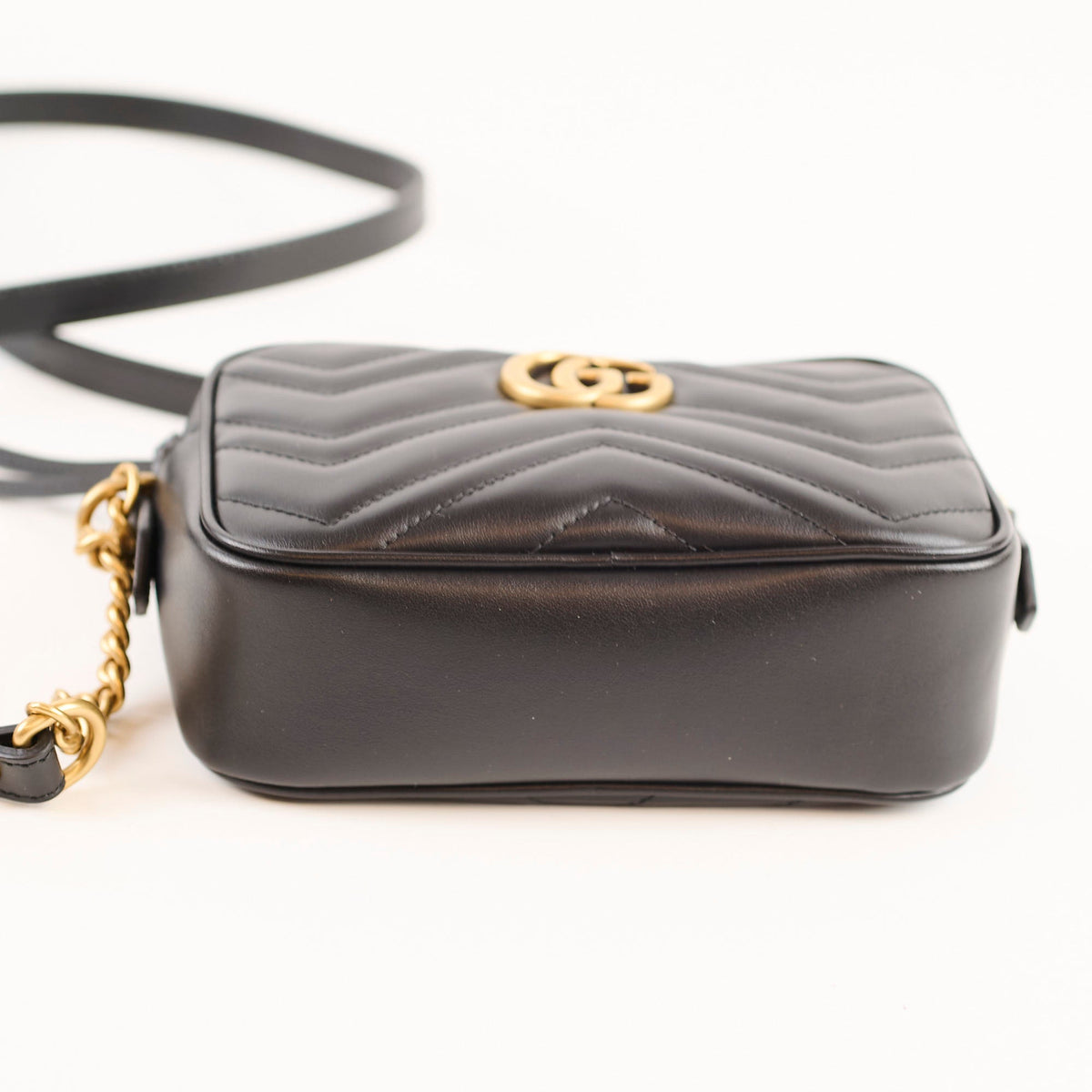 Gucci Mini Marmont Camera bag Black (2025) - photo 3