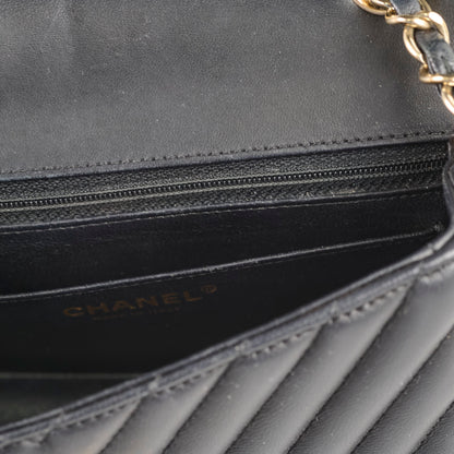 Chanel Mini Rectangular Chevron Black - Series 23 - photo 11