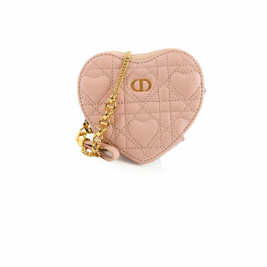 Christian Dior Heart Micro Crossbody Dusty Pink - photo 1