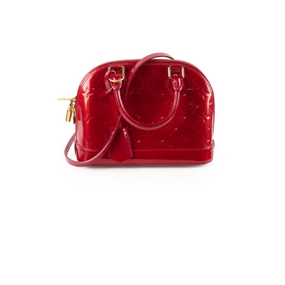 Louis Vuitton Alma BB Monogram Vernis Red - photo 1