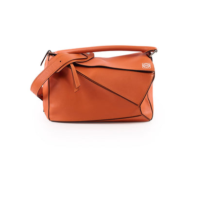 Loewe Medium Puzzle Bag Orange - photo 1