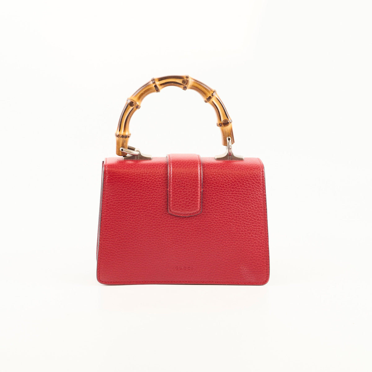 Gucci Bamboo Top Handle Red - photo 2